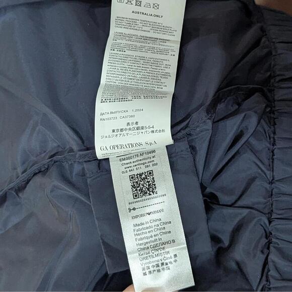 $560 Emporio Armani Blouson Jacket Size L – Valentine’s Day - Picture 10 of 12